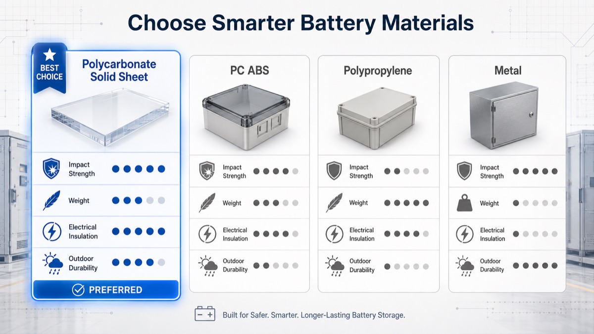 Material Comparison For Battery Enclosures