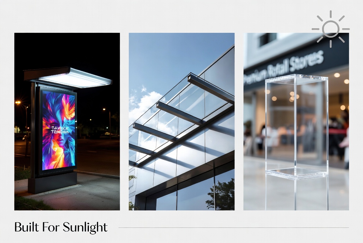 Outdoor Applications Of UV Resistant Acrylic