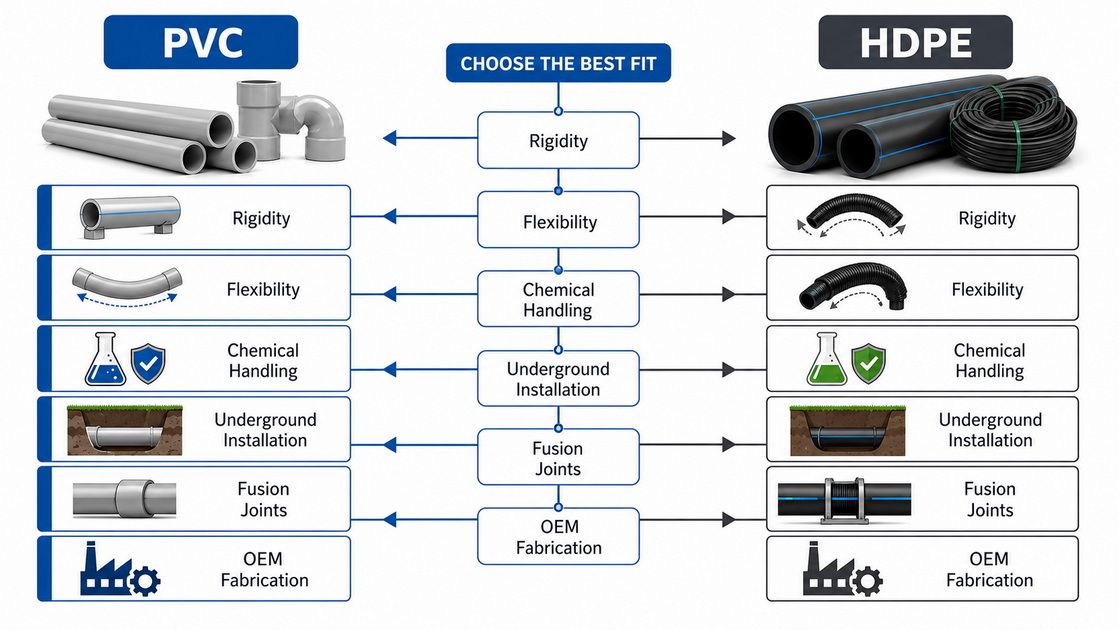 PVC And HDPE Pipe Selection Guide