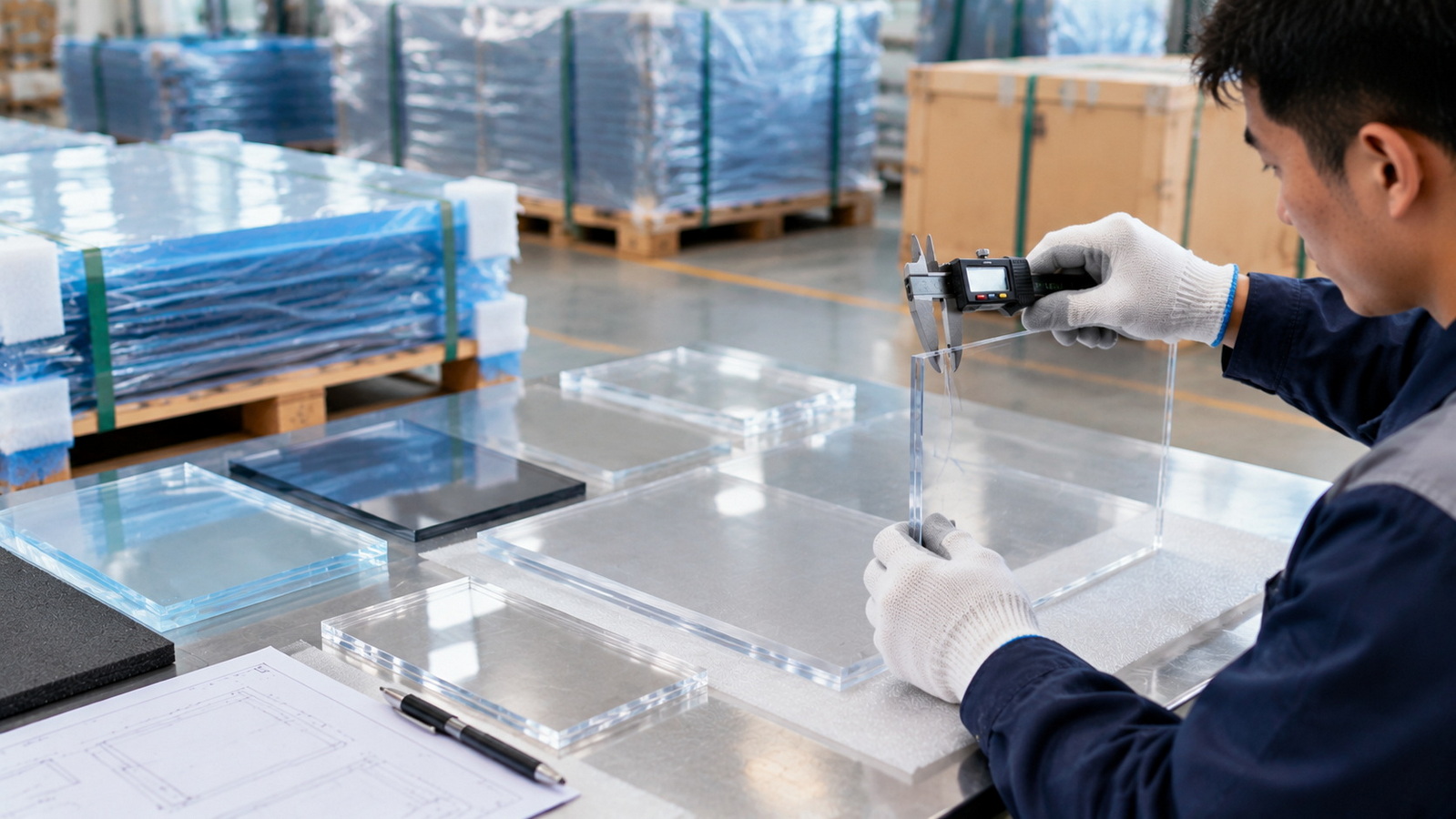 OEM Polycarbonate Sheet Quality Inspection1