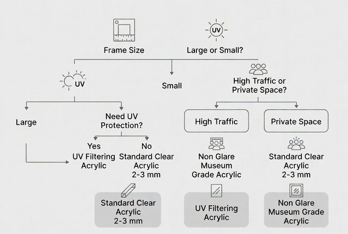 Selecting The Right Acrylic For Frames