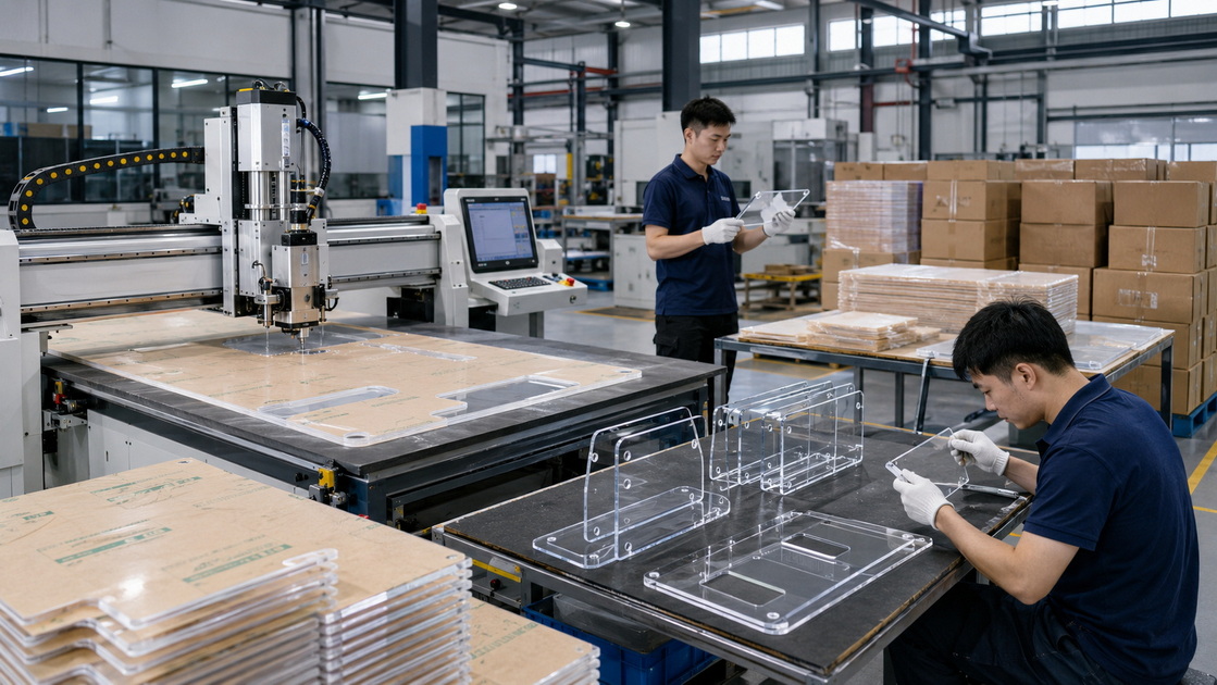 Acrylic Sheet Fabrication And Packaging