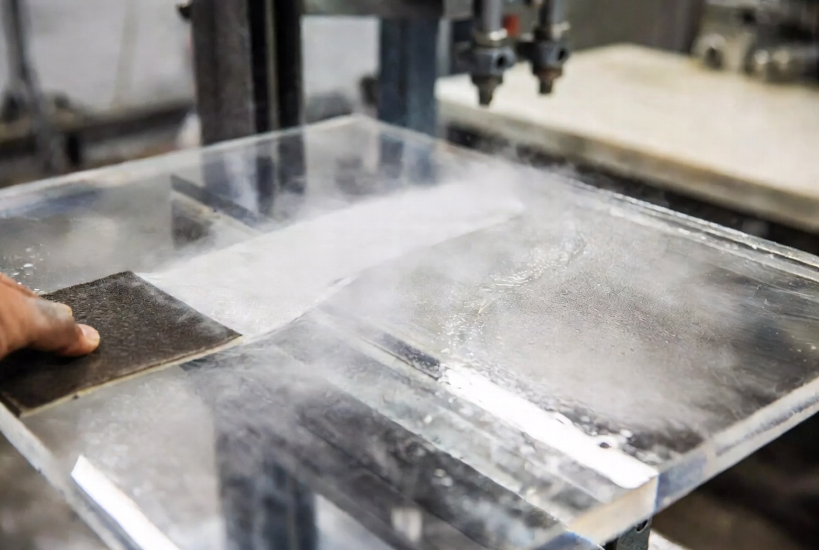 Wet Sanding Acrylic Sheet