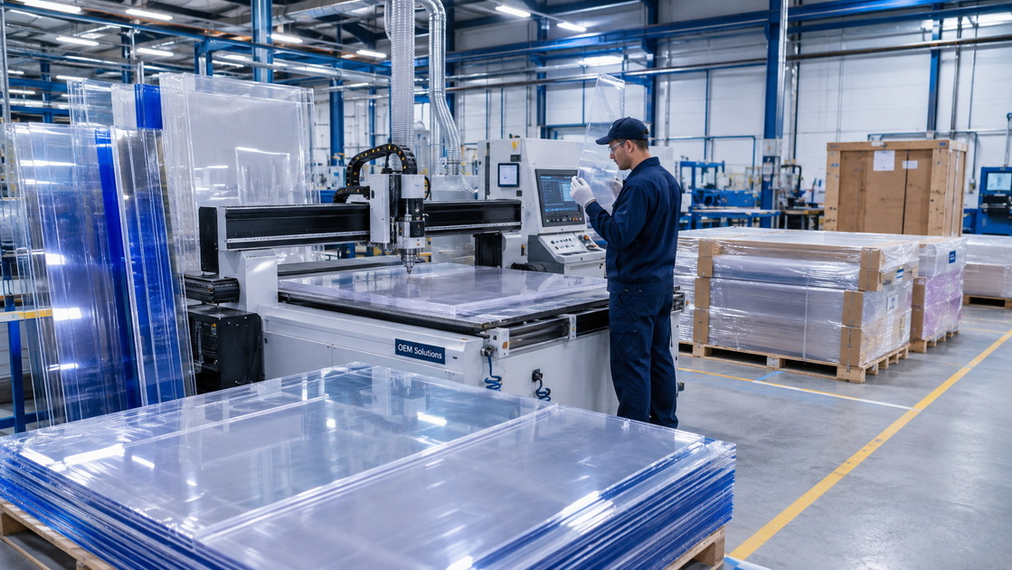 OEM Clear Plastic Sheet Manufacturing