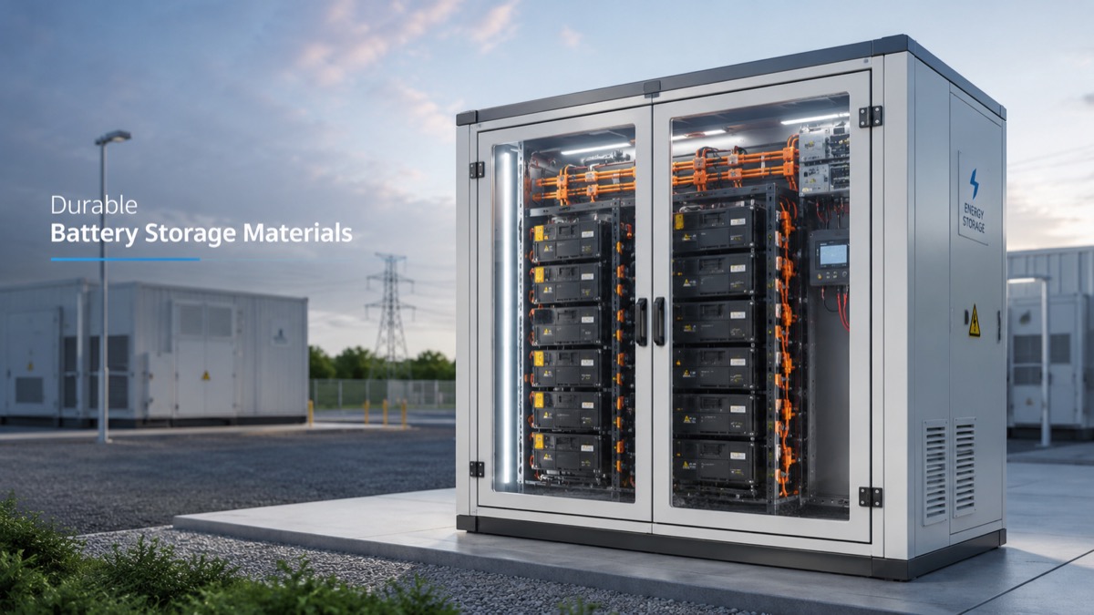 Polycarbonate Battery Cabinet Exterior