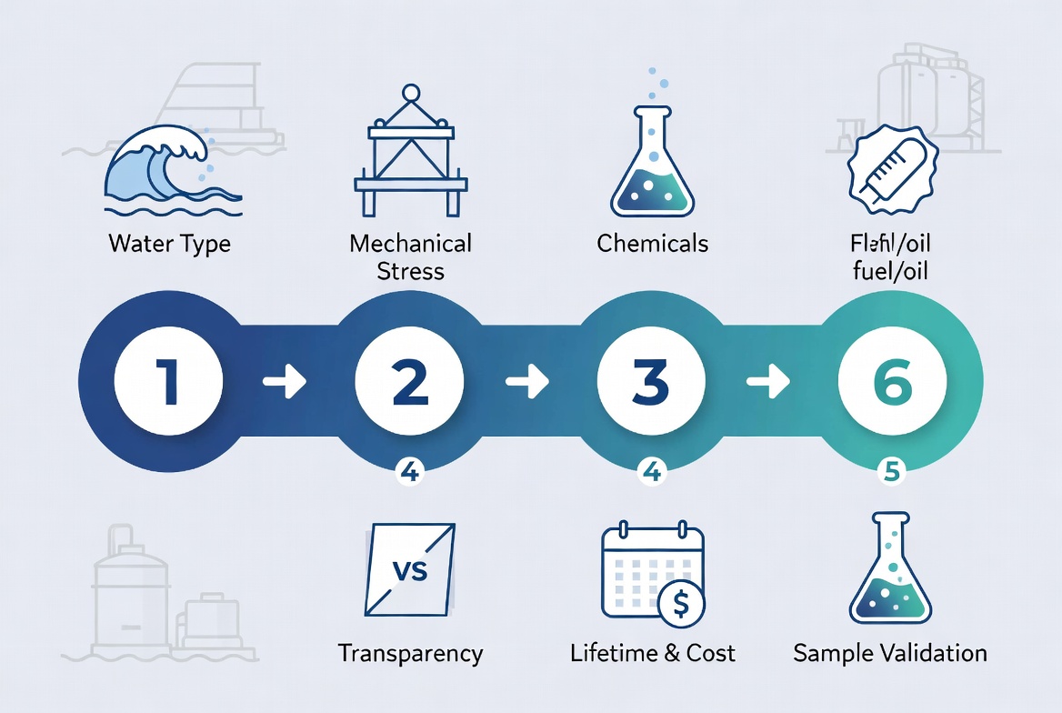 B2B Marine Plastic Decision Flow