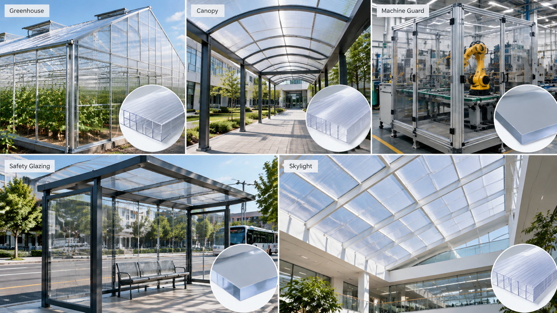 Polycarbonate Sheet Applications
