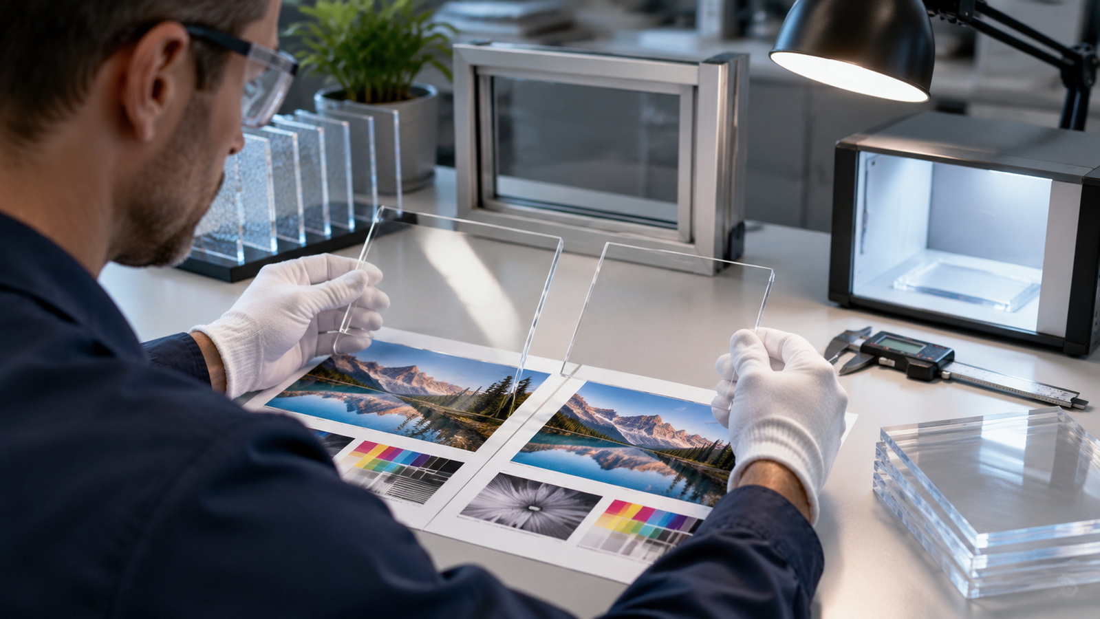 Acrylic Sheet Sample Testing For OEM Projects