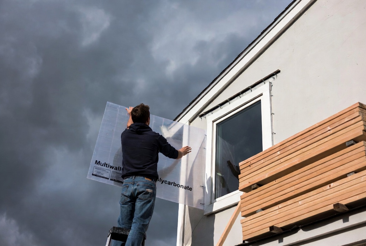 Installing Lightweight Polycarbonate Panels