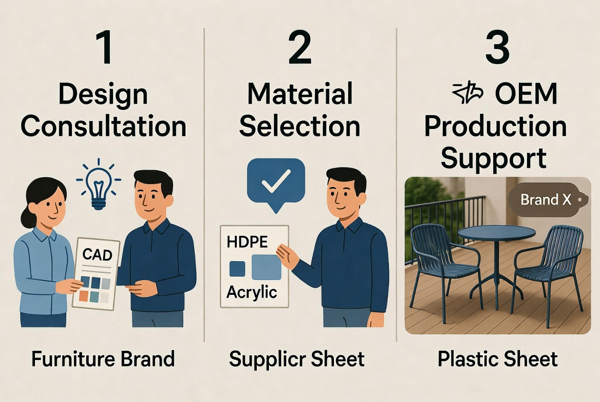 OEM Outdoor Furniture Material Partner