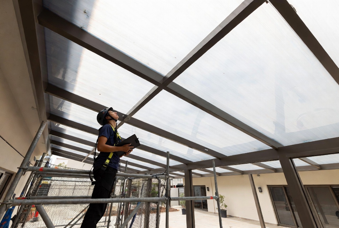 Polycarbonate Pergola Maintenance Inspection