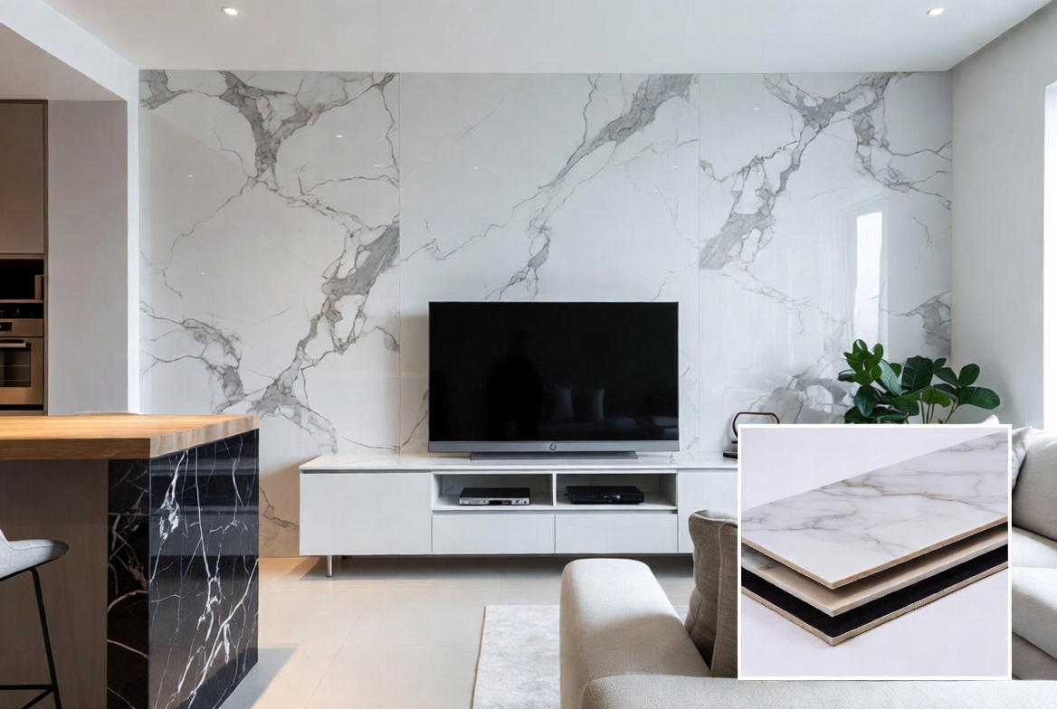 PVC UV Marble Application Showcase