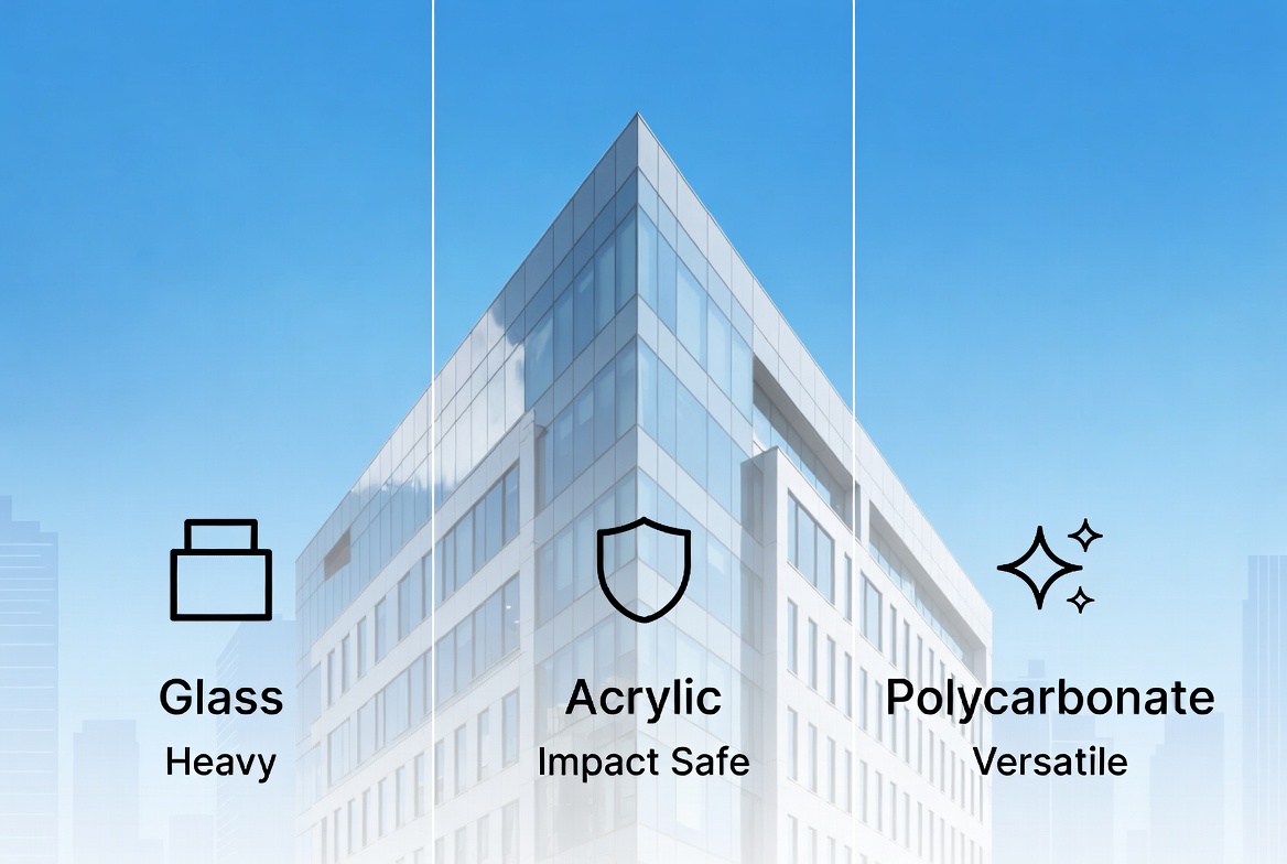 Commercial Window Material Comparison