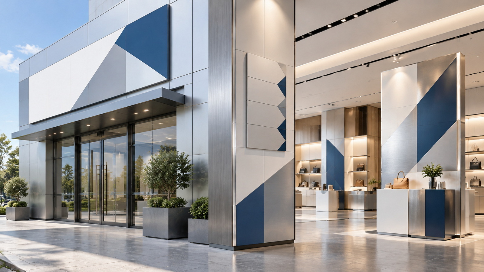 Aluminum Composite Panel Signage And Displays
