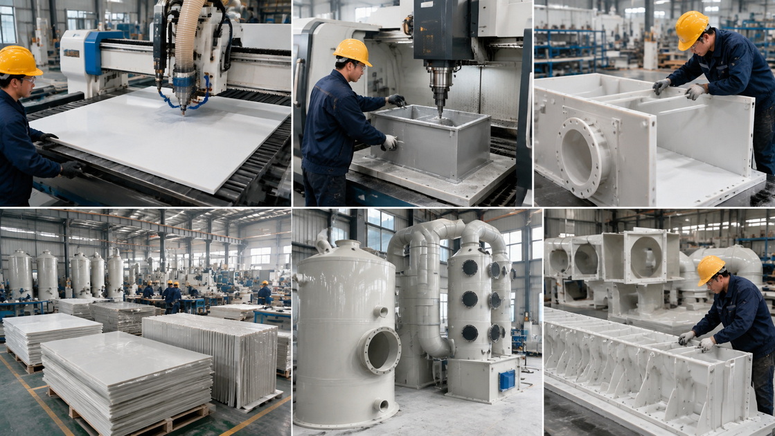 Rigid PVC Sheet Industrial Fabrication