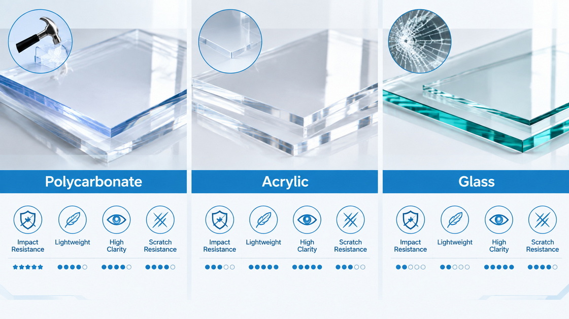 Polycarbonate Sheet Material Comparison