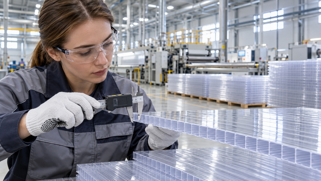 OEM Polycarbonate Sheet Quality Inspection