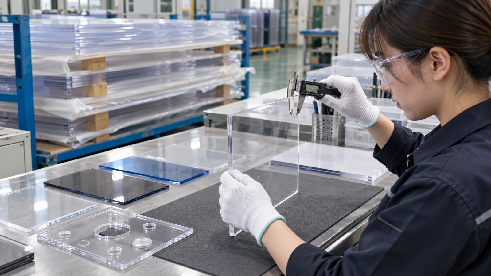 OEM Polycarbonate Sheet Quality Inspection