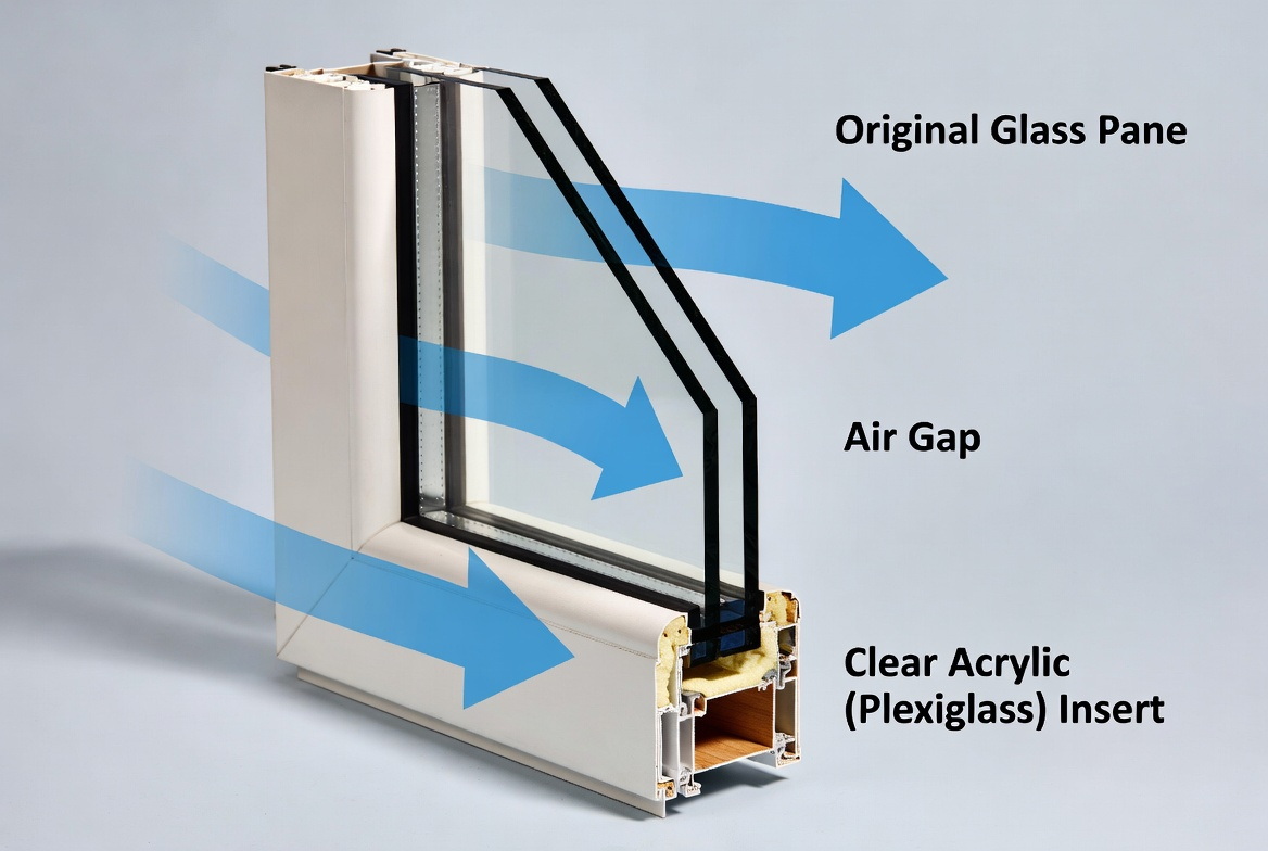 Cross Section Of Insulated Plexiglass Window_2