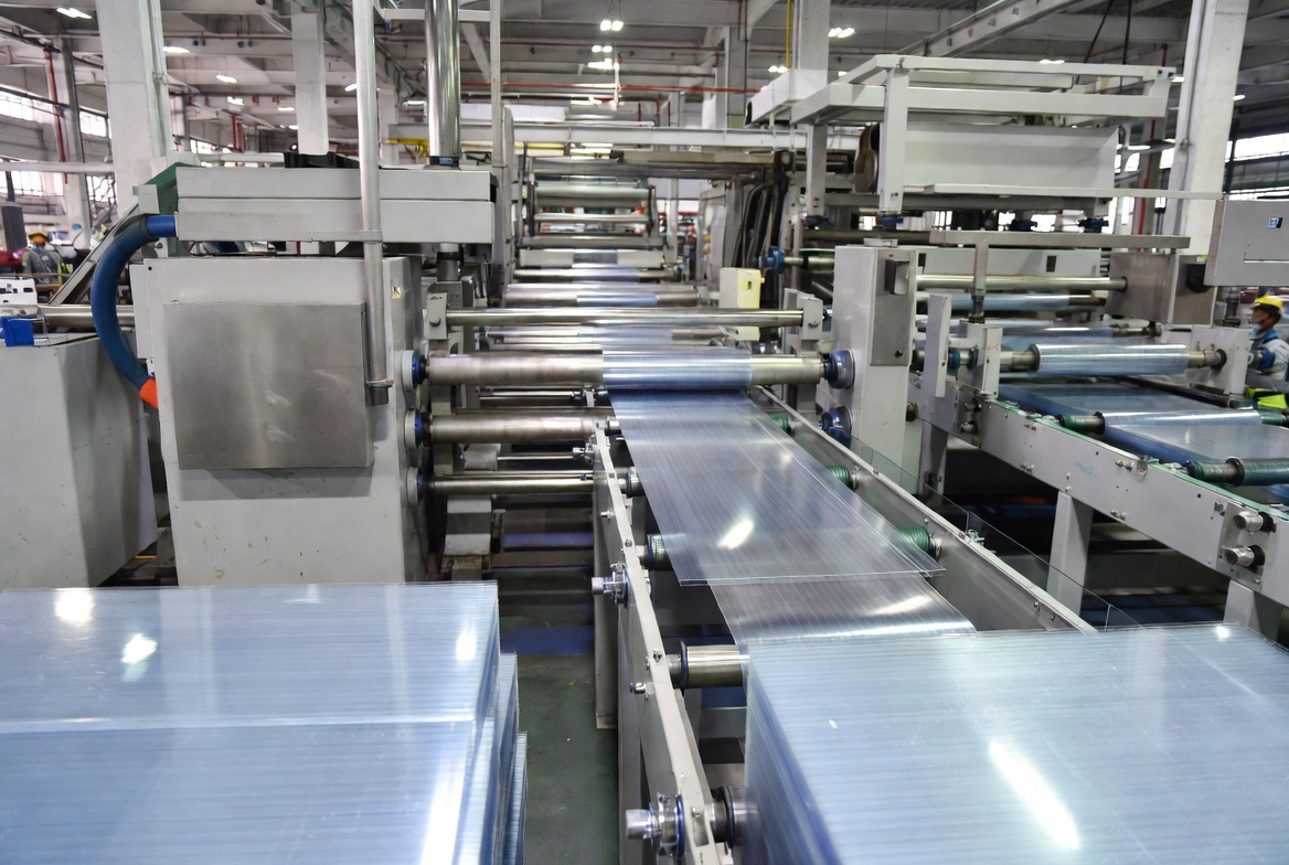 Polycarbonate Hollow Sheet Factory Production