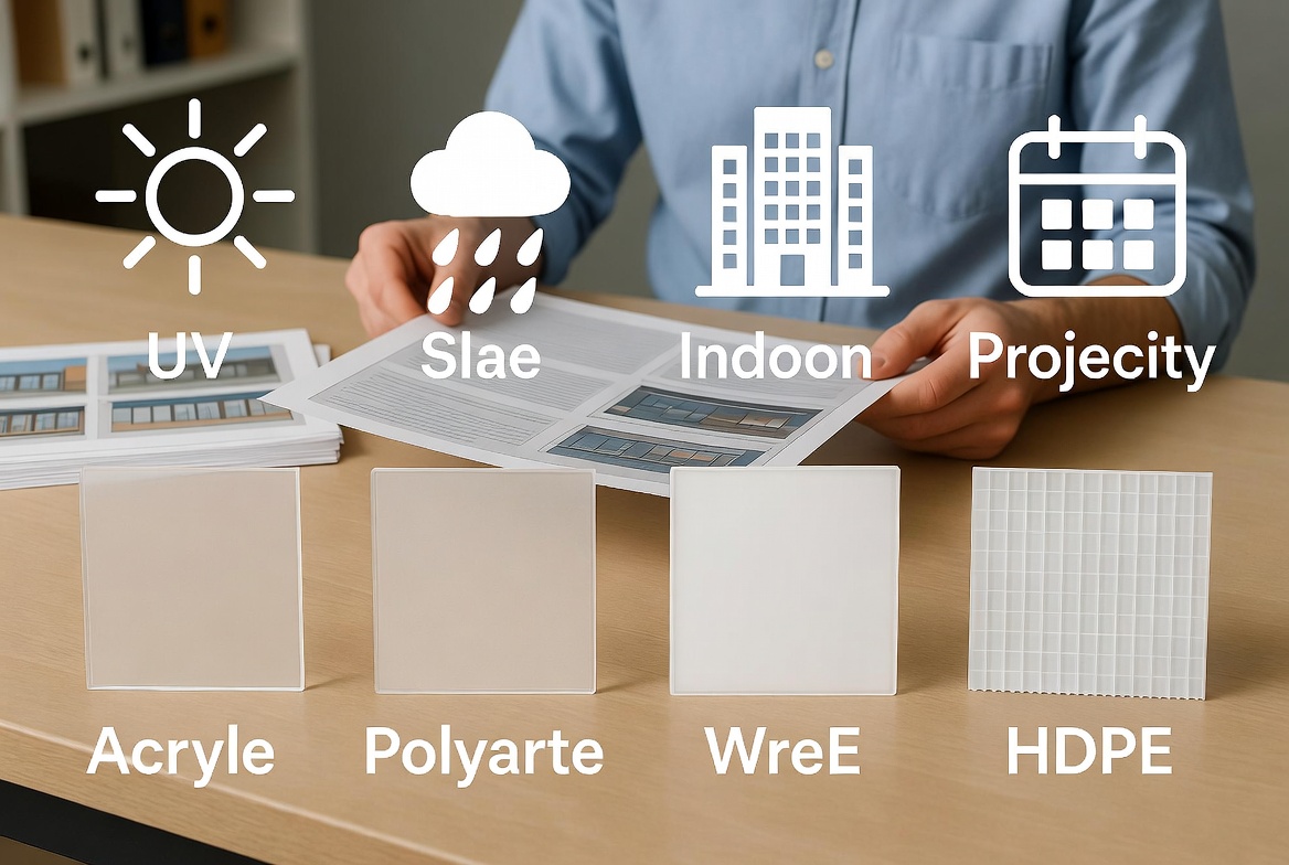 Signage Material Decision Workflow