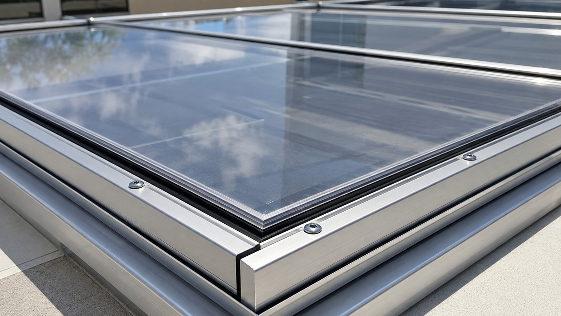 Polycarbonate Skylight Installation Detail