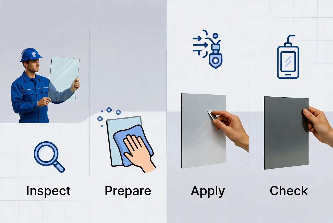 Professional Acrylic Tinting Workflow