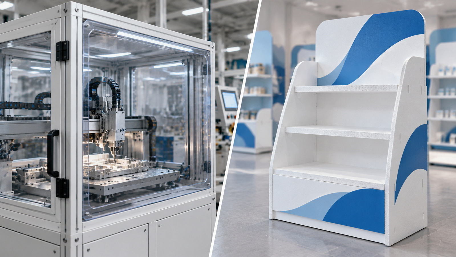 Polycarbonate Machine Window And PVC Display Applications