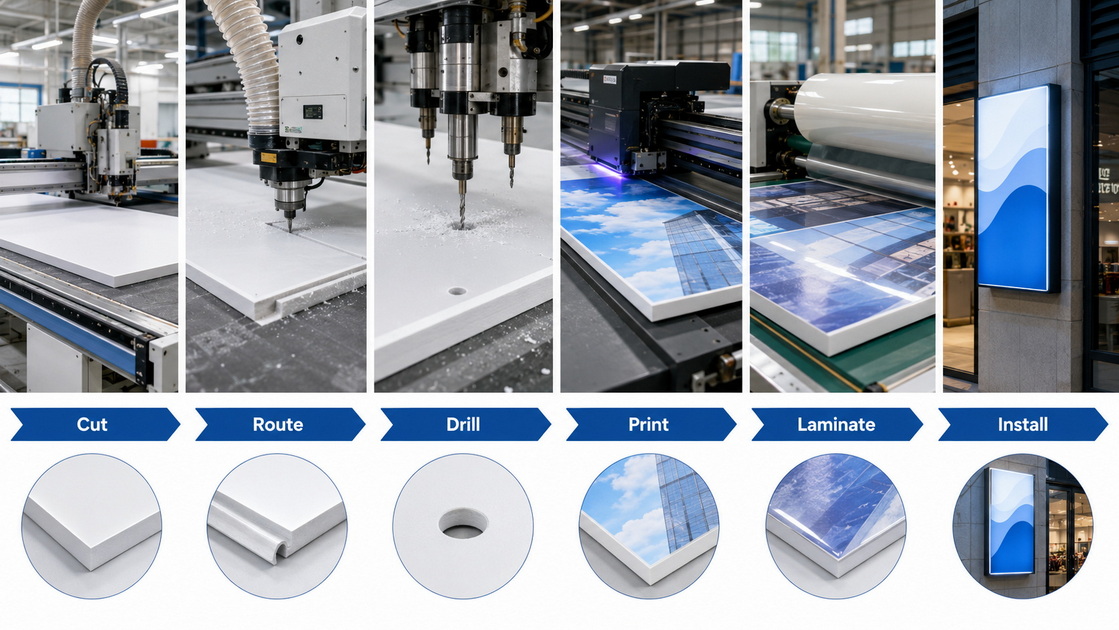 PVC Foam Board Fabrication Process