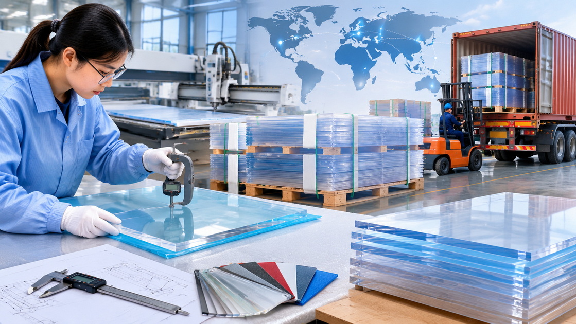 OEM Acrylic Sheet Quality Inspection