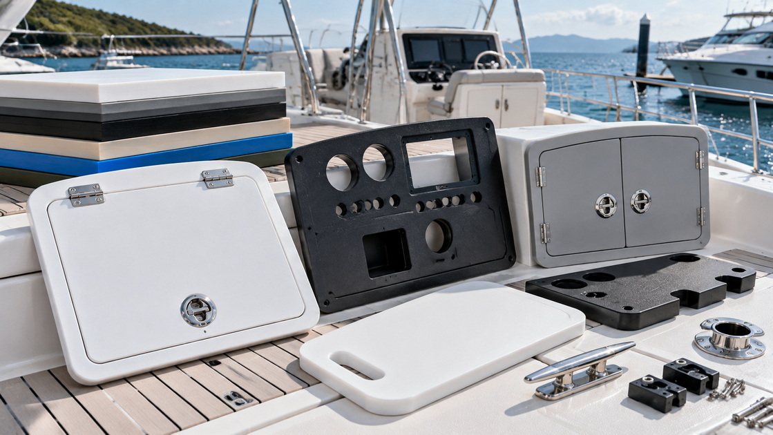 Custom HDPE OEM Marine Components