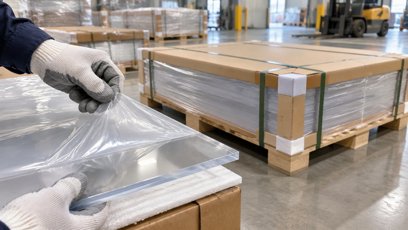 PETG Sheet Protective Film And Export Packaging Checks