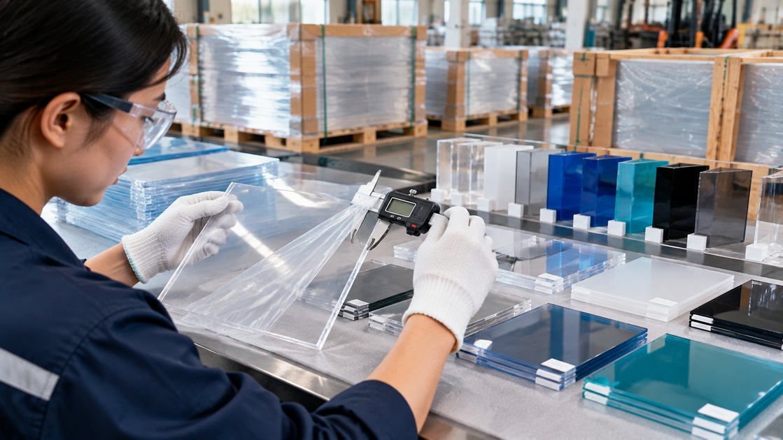 OEM Acrylic Sheet Quality Inspection