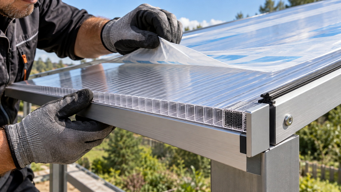 Correct Polycarbonate Sheet Installation Details