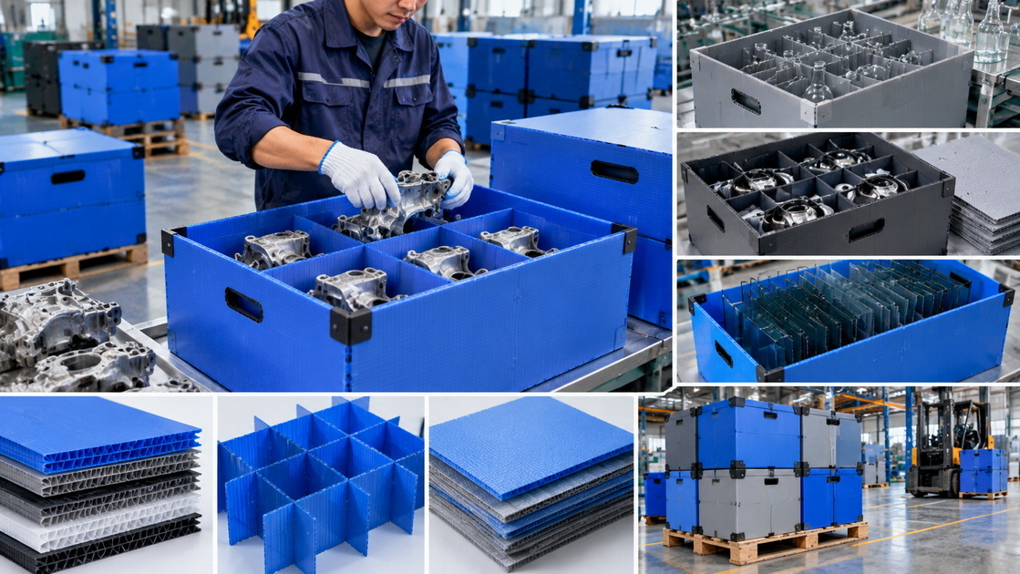 Reusable PP Hollow Sheet Packaging