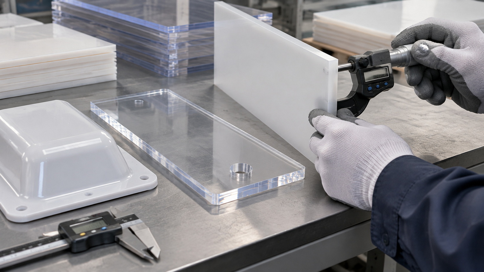 Plastic Sheet Fabrication And Quality Inspection