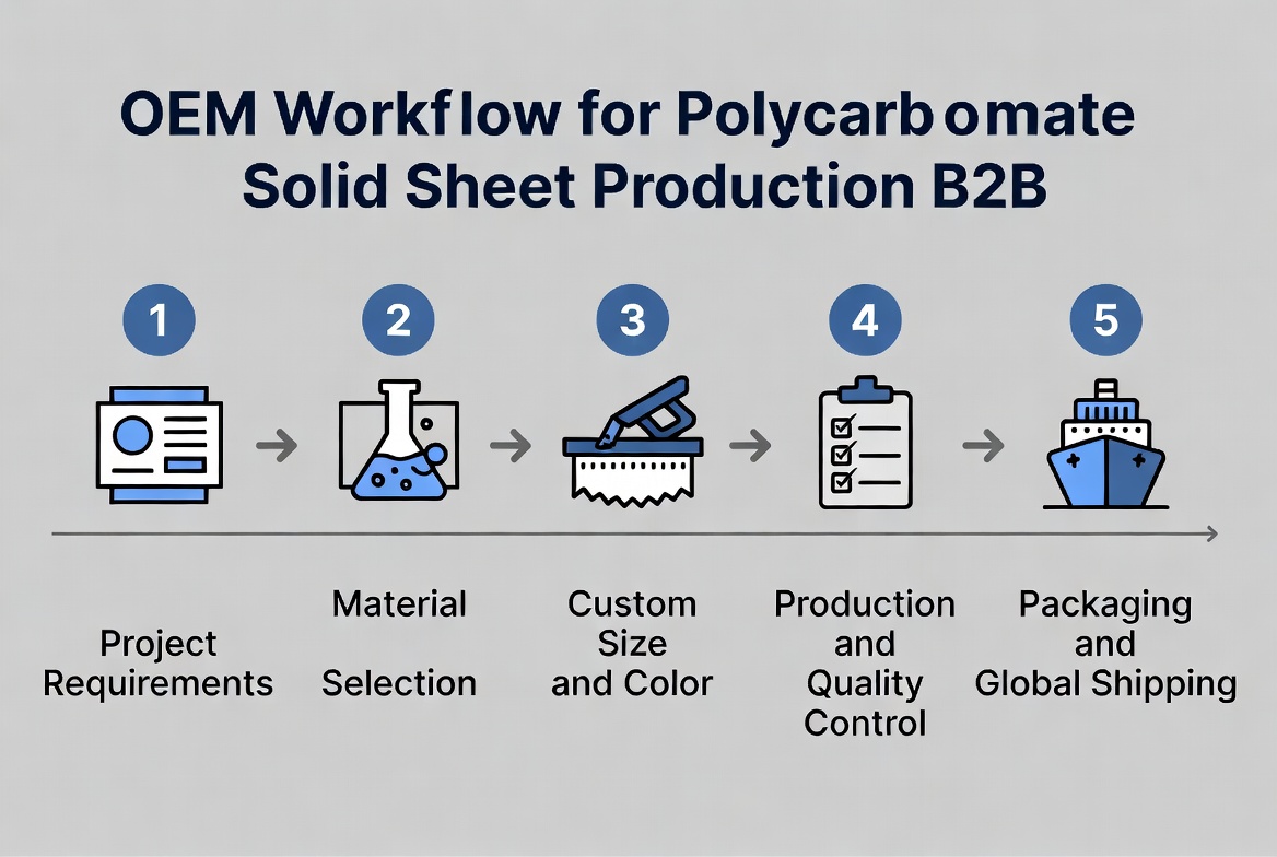 OEM Polycarbonate Sheet Customization