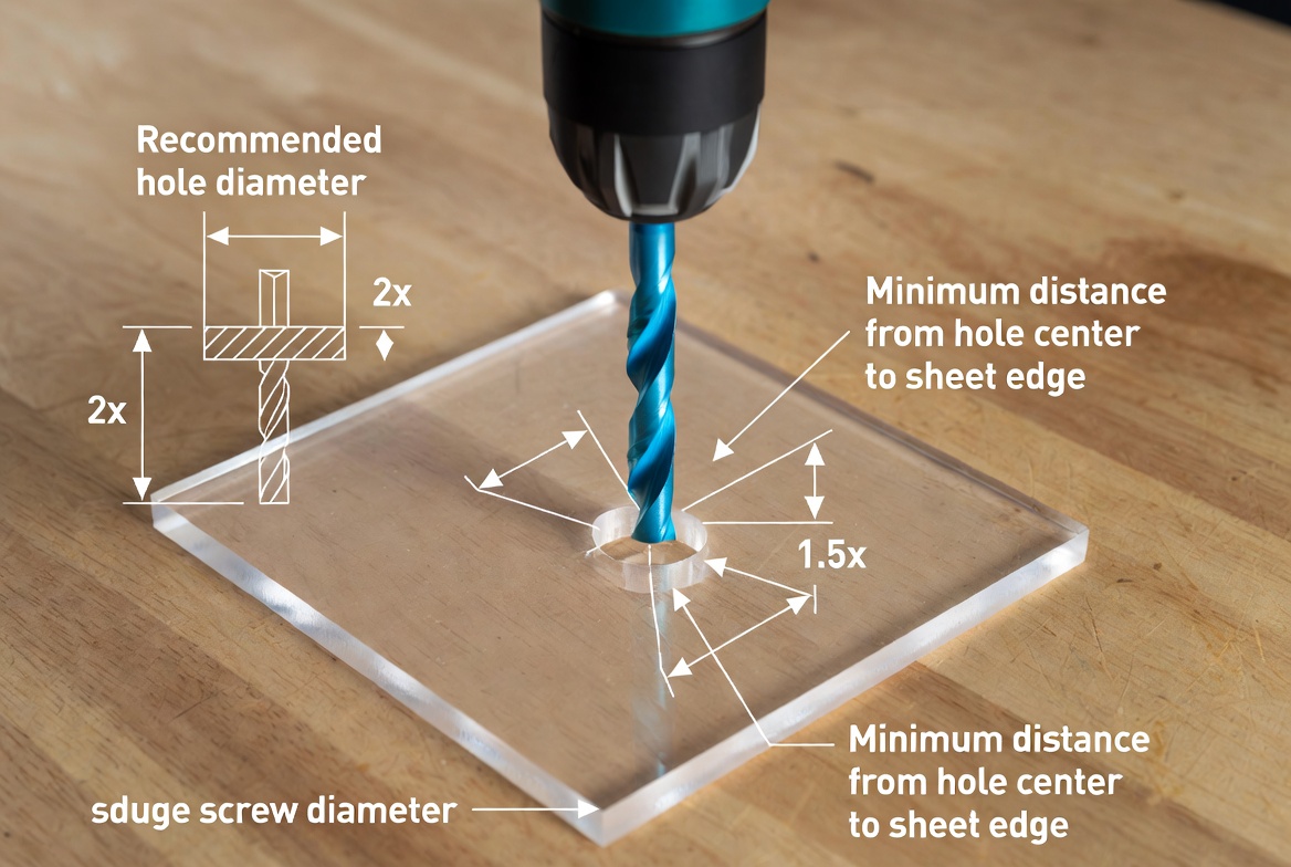 Drilling And Hole Design For Acrylic