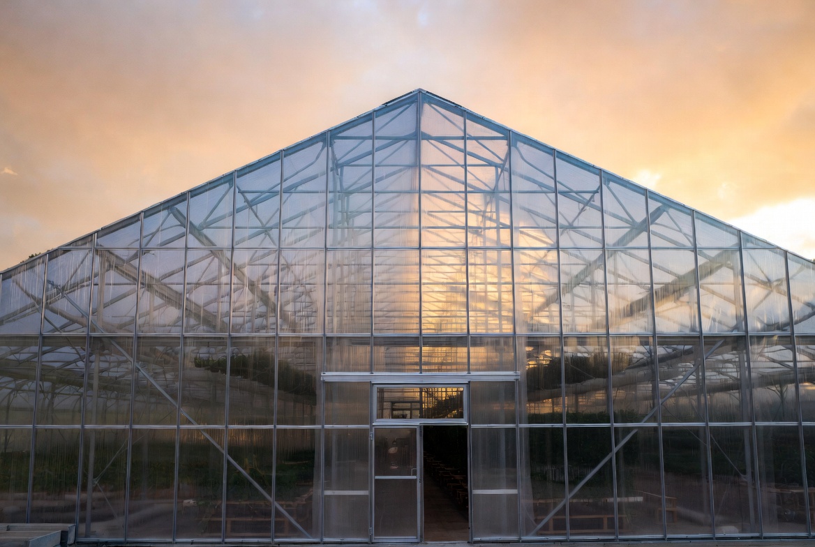 Greenhouse Polycarbonate Protection