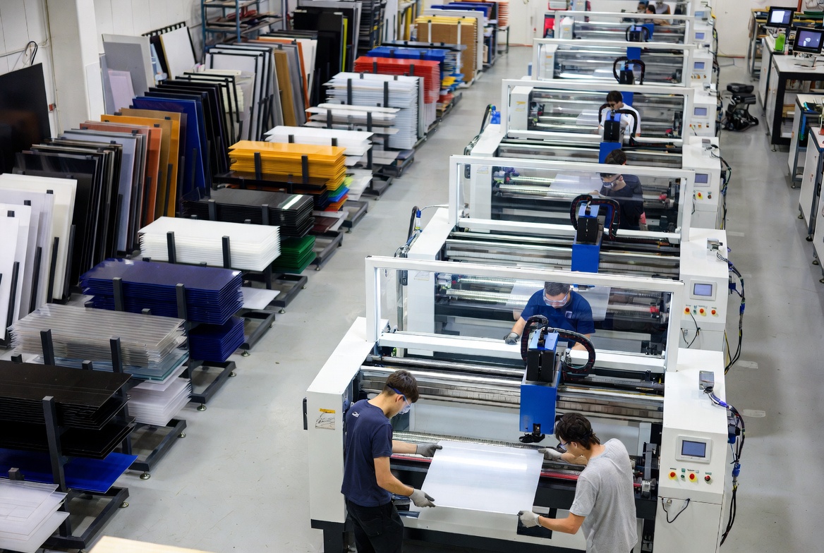 Modern Laser Shop With Pre Cut Acrylic