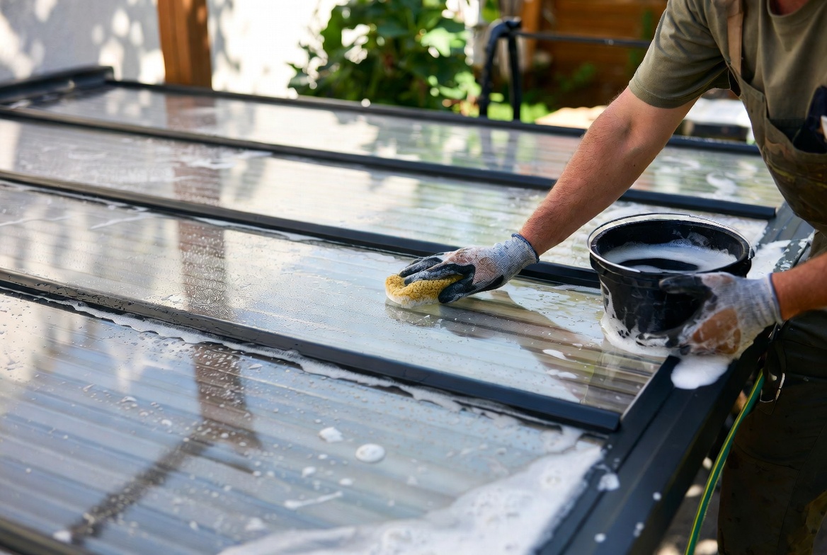 Polycarbonate Roof Cleaning Step By Step
