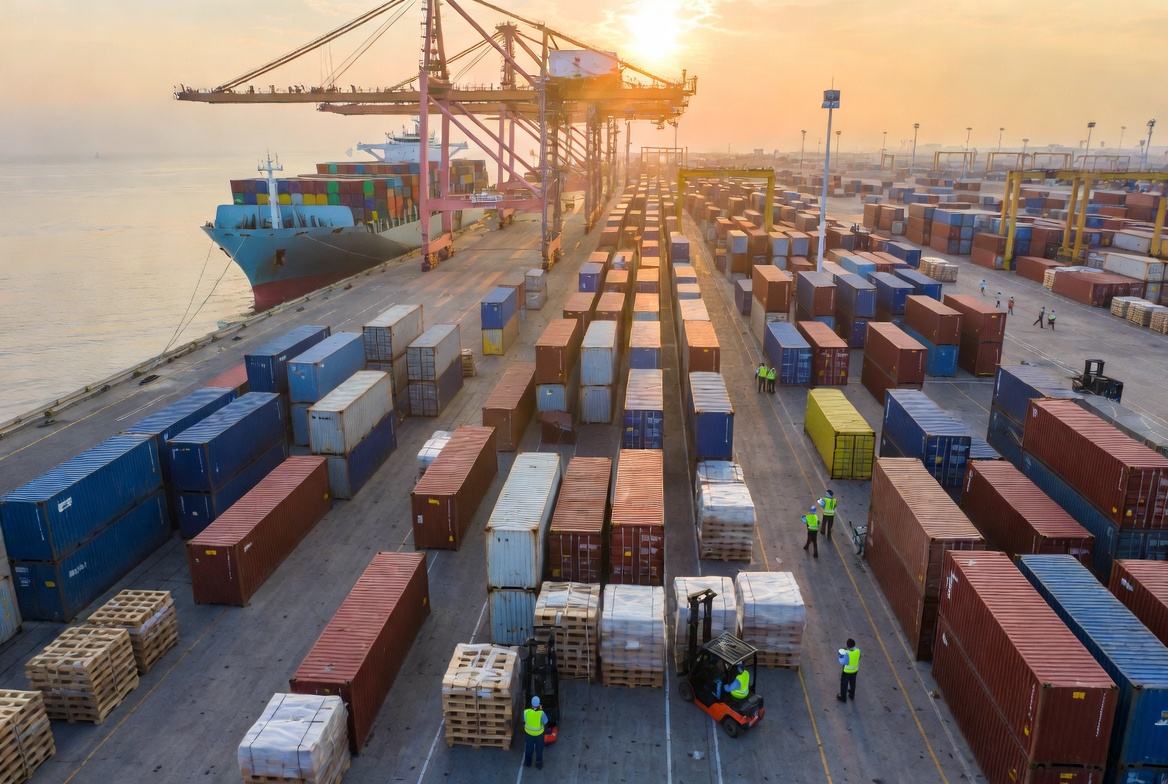 Global Shipping Container ABS Sheet Export Logistics