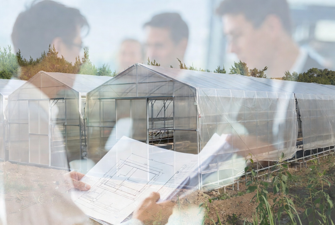 OEM Greenhouse Project With Polycarbonate Panels